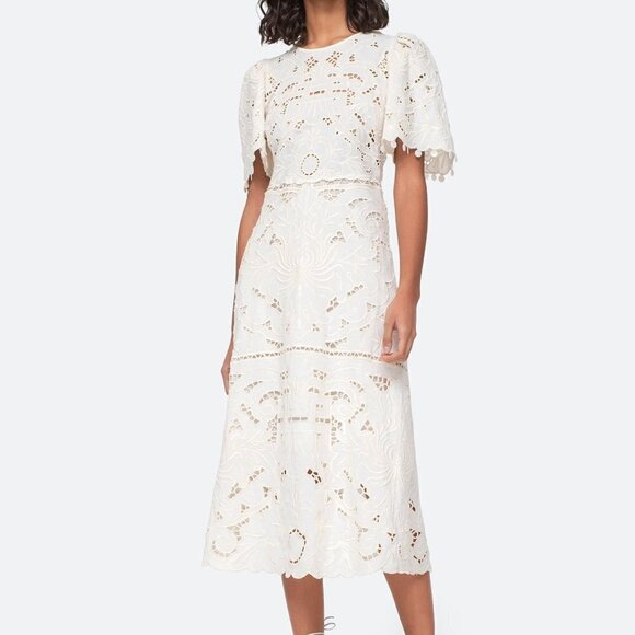 Sea Blaire Organic Cotton Midi Dress - Picture 5 of 6